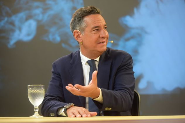 Miguel Siciliano en el programa Voz y Voto. (Nicolás Bravo / La Voz)