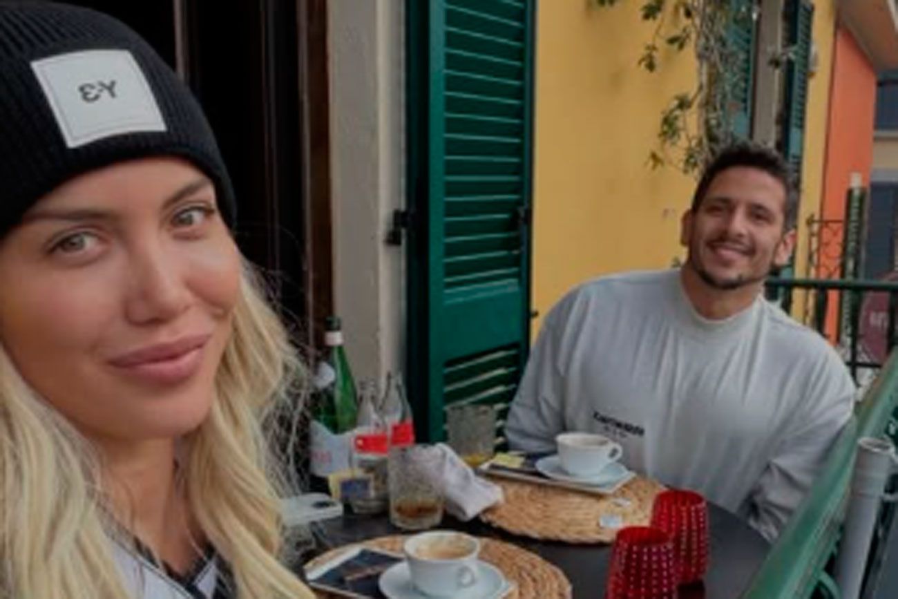 Wanda Nara y Martín Migueles.