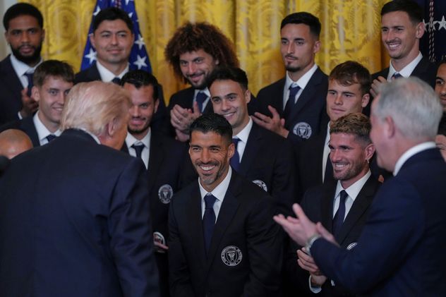 Lionel Messi se reunió con Donald Trump en la Casa Blanca.