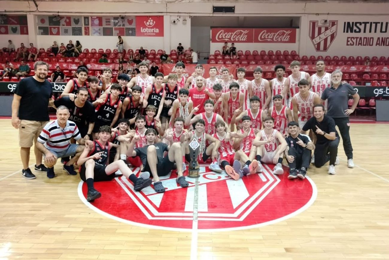 Instituto fue el campeón anual del torneo de la Asociación Cordobesa de Básquet en 2025.
