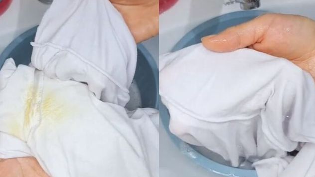Ropa impecable: los trucos caseros definitivos para eliminar las manchas de desodorante.