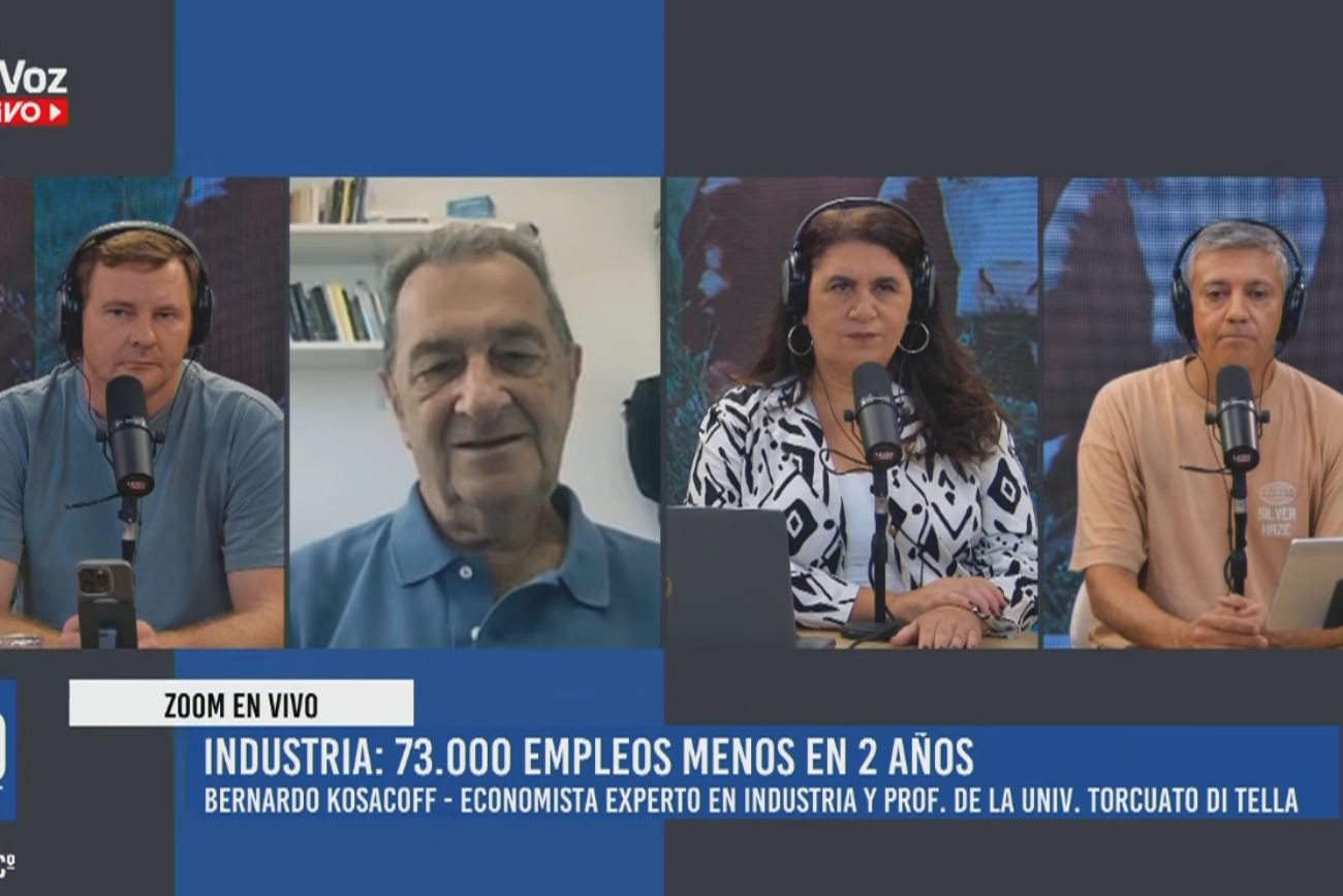 El economista experto en industria, Bernando Kosacoff,