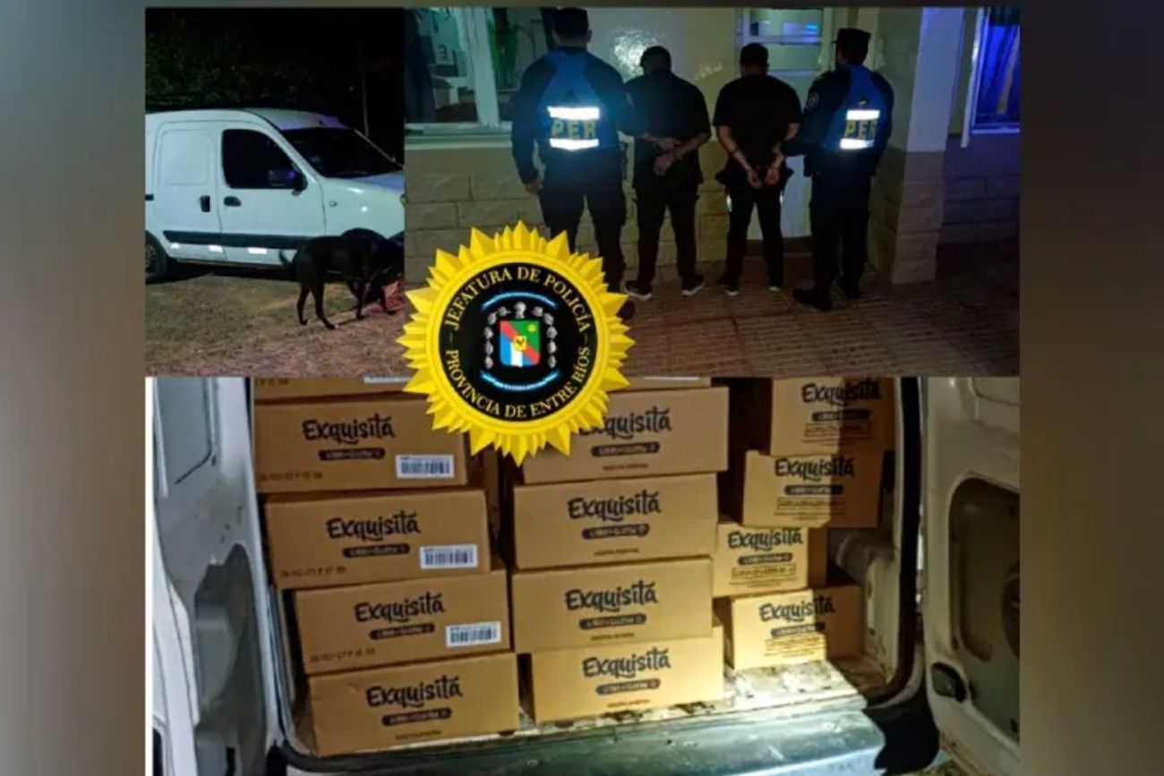 Le robaron más de mil paquetes de bizcochuelo de una reconocida marca a un camionero y fueron detenidos