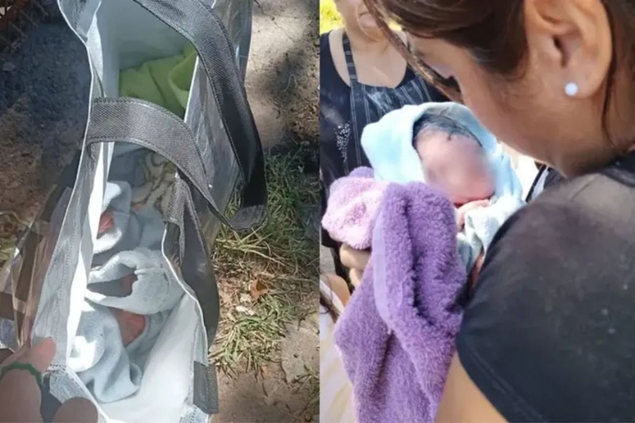 El conmovedor posteo de la mujer que encontró al bebé abandonado: "No es amado"