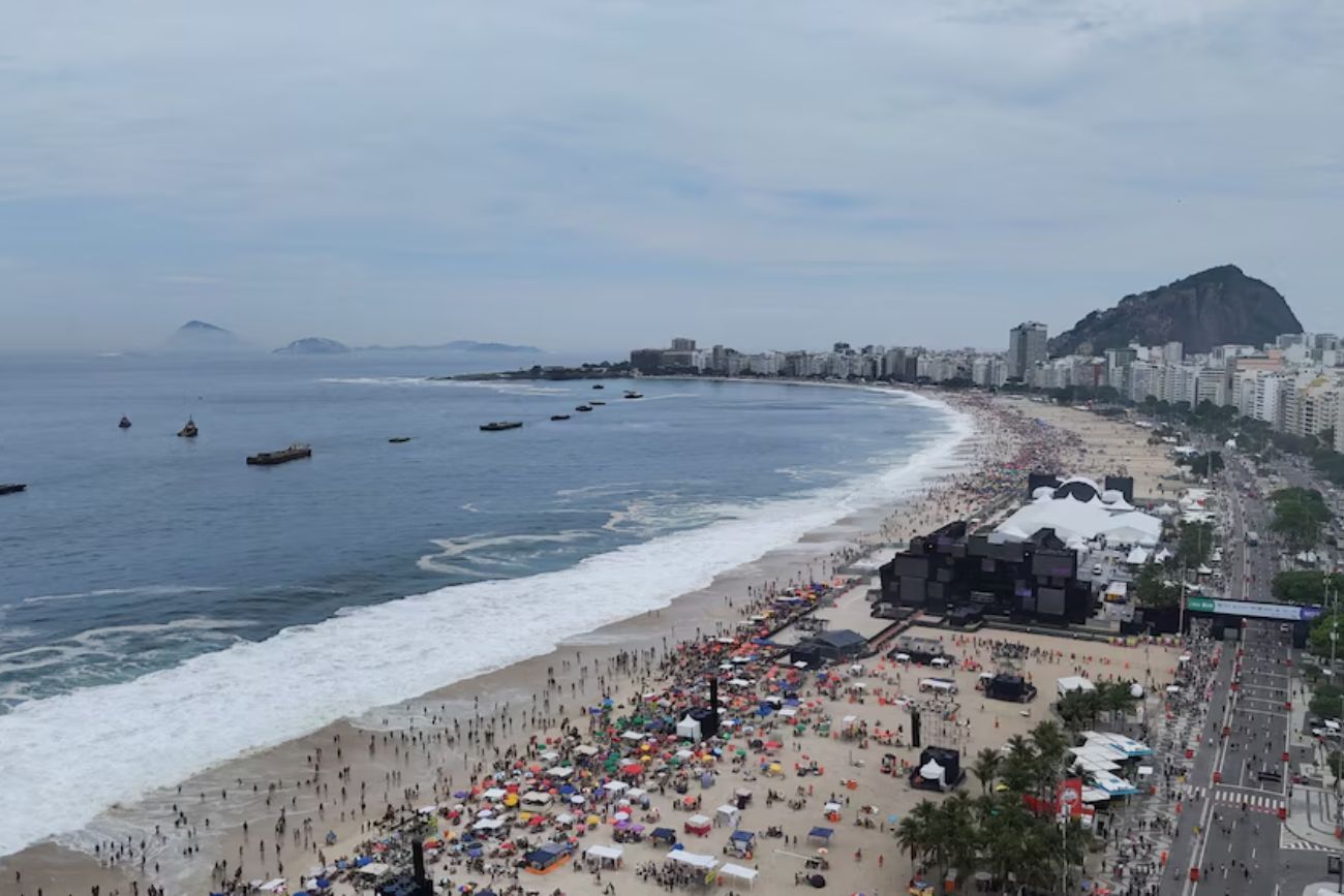El hecho ocurrió en la playa de Arpoador.