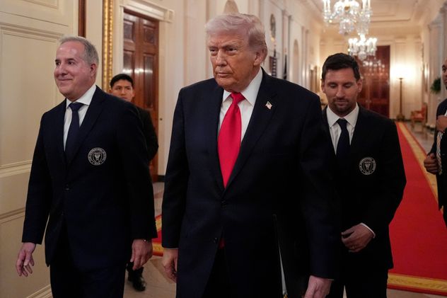 Lionel Messi se reunió con Donald Trump en la Casa Blanca.