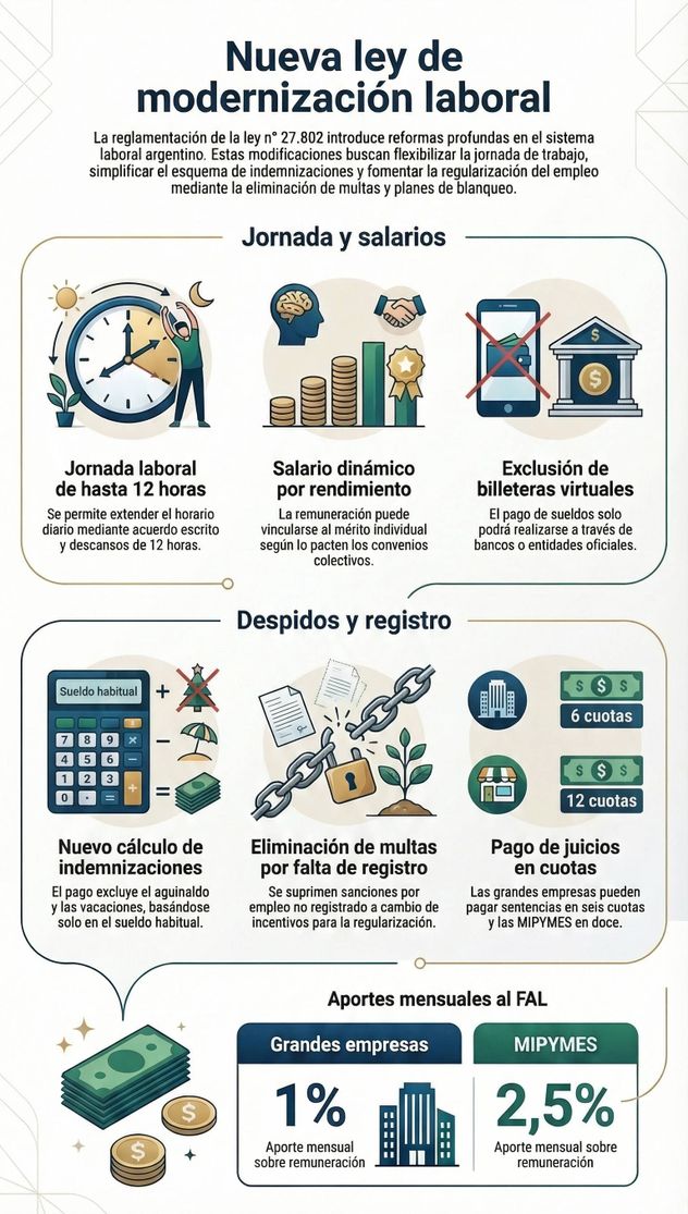 Reforma laboral. Puntos Claves.