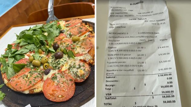 Cena para dos en El Cuartito: ¿Cuánto cuesta comer en la pizzería más icónica de Retiro?