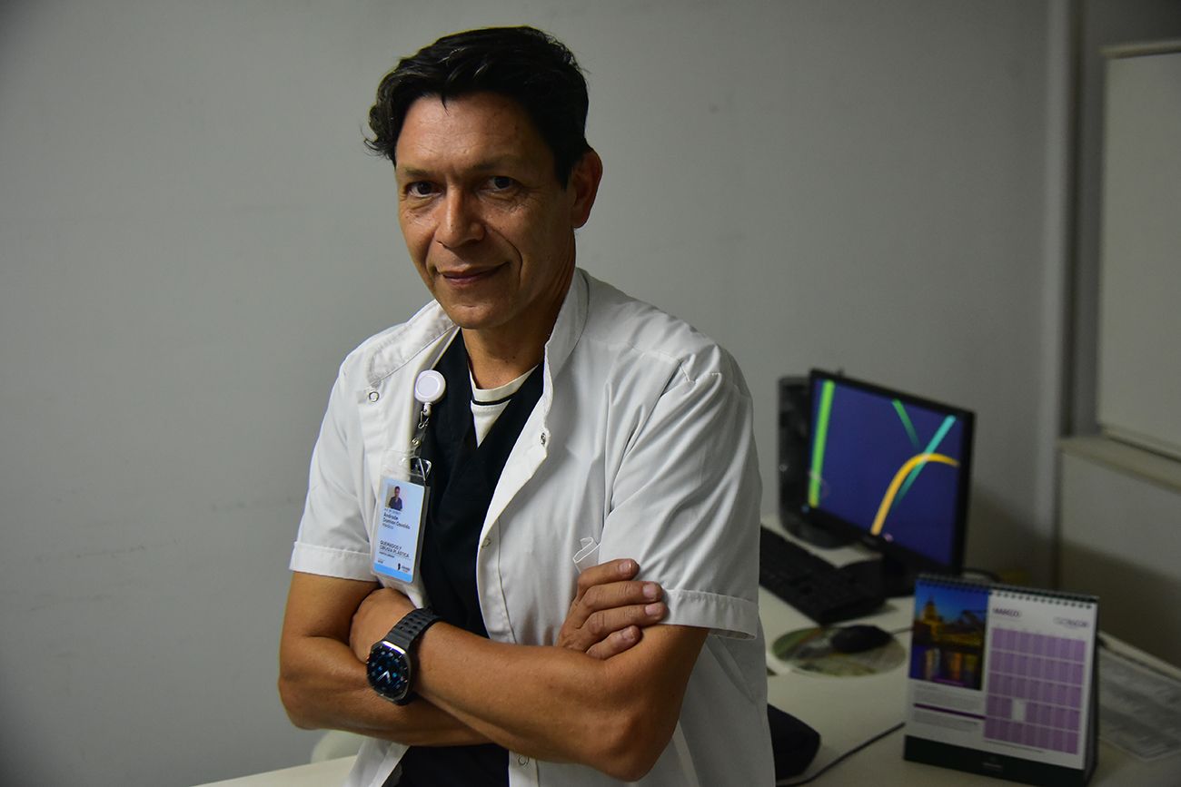 Gente Picante. Damián Andrade, jefe del Servicio de Quemados del Hospital Córdoba 