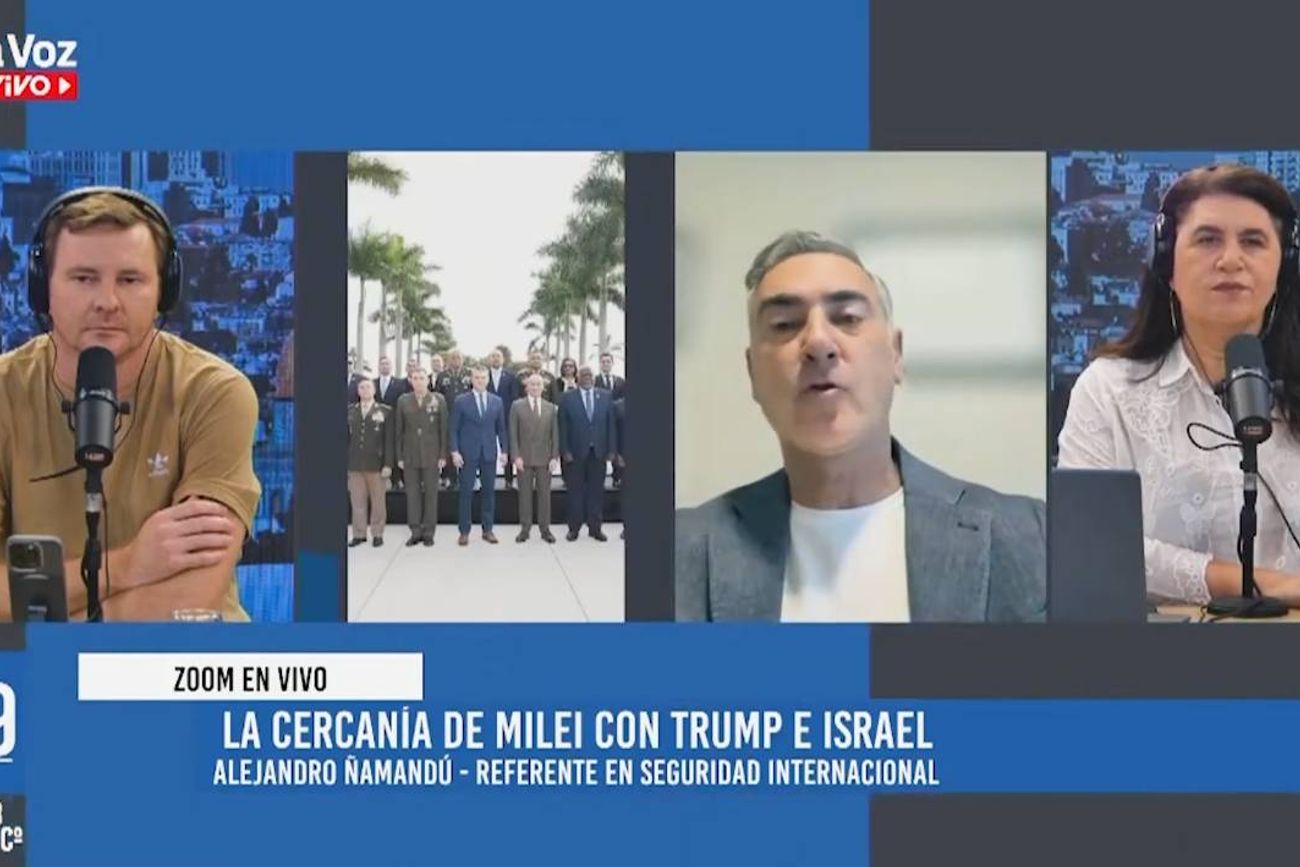 Un especialista opina sobre la guerra en Medio Oriente en La Voz En Vivo.