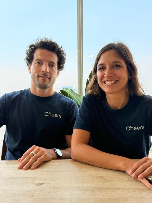 FUNDADORES. Lucio Orazi y Luciana Gasser, titular de la legaltech Cheers.