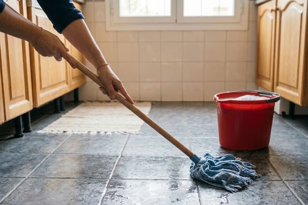 Por qué recomiendan limpiar los pisos con vinagre: el truco casero que ayuda a desinfectar y dar brillo