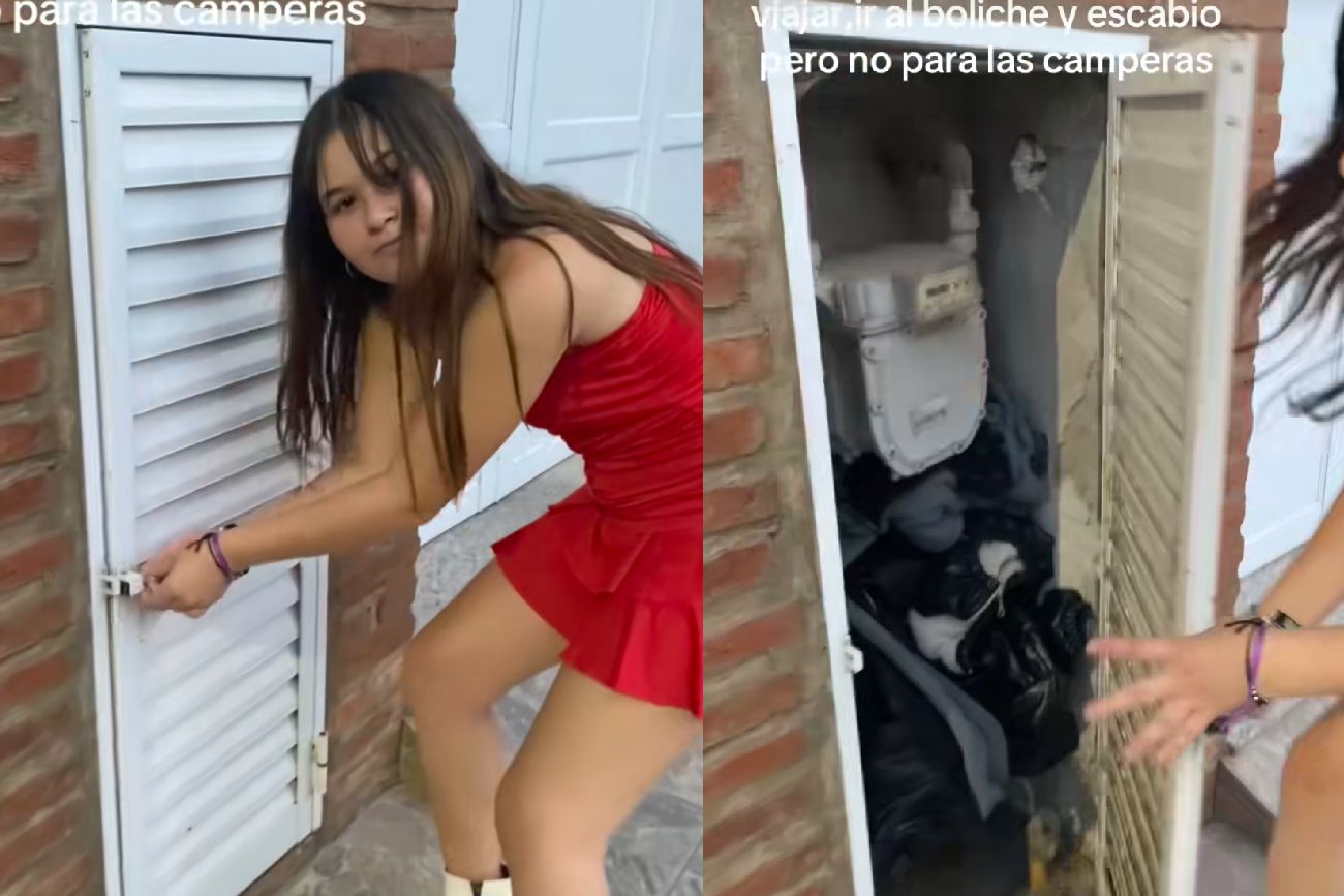 Escondieron el abrigo en un lugar insólito.