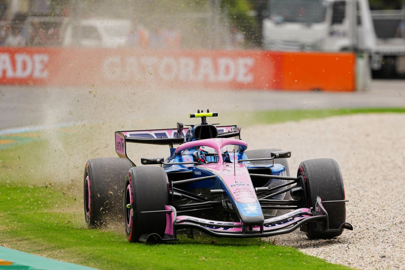 Franco Colapinto en el GP de Australia de la Fórmula 1. 