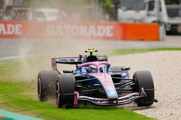 Franco Colapinto en el GP de Australia de la Fórmula 1.