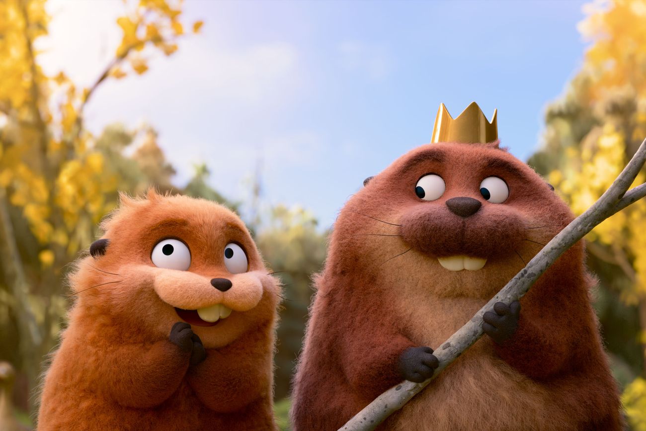 Lo castores que protagonizan esta historia animada de Pixar.