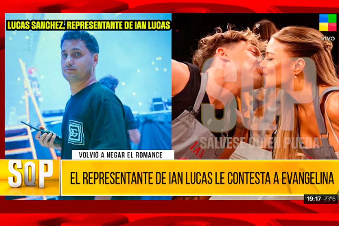 Lucas Sánchez, mánager de Ian Lucas. 