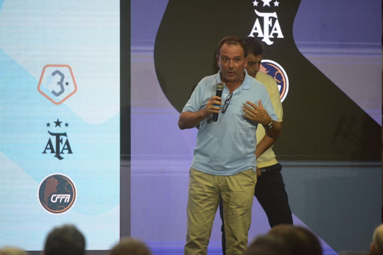 Congreso del Consejo Federal de AFA en Córdoba.