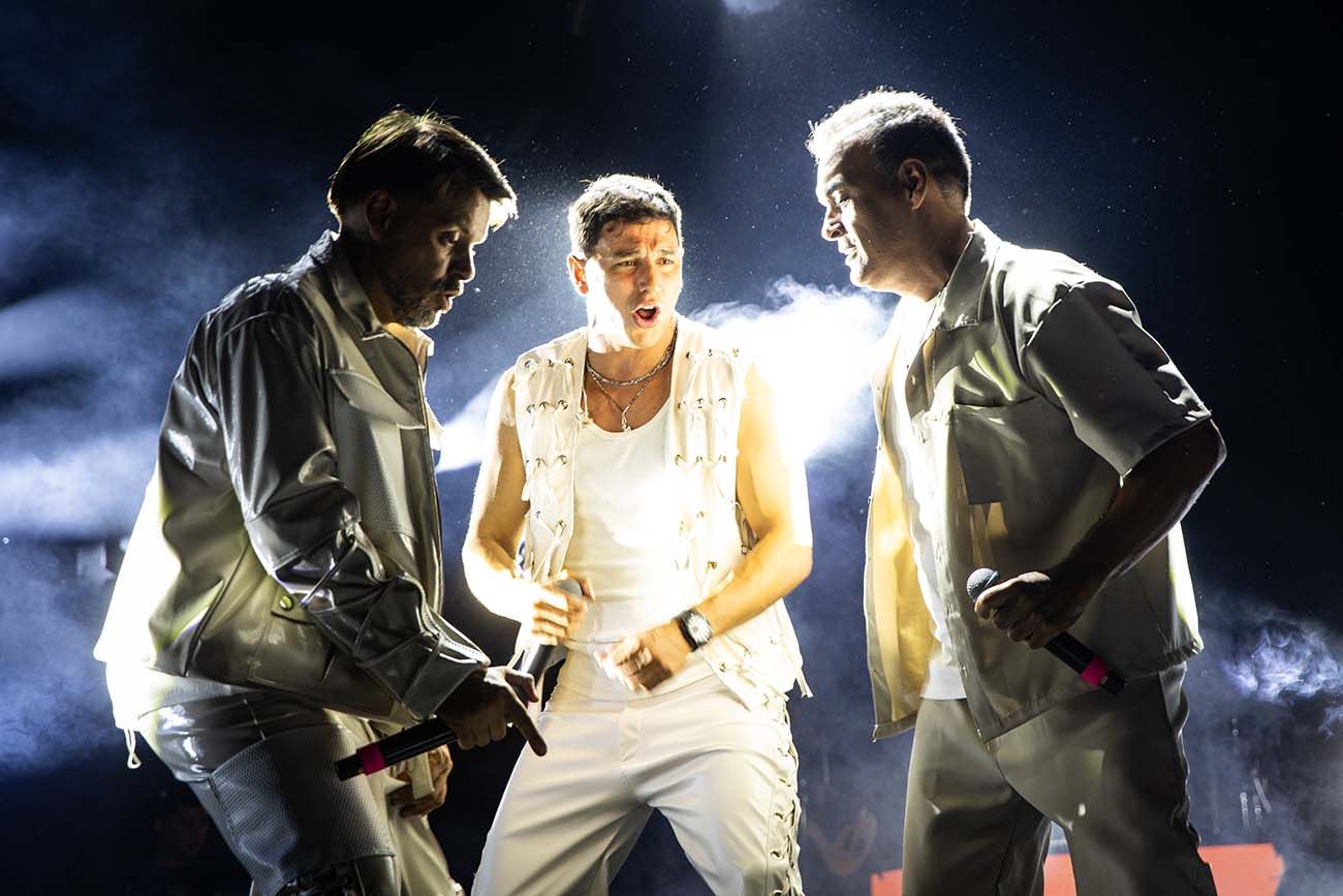 Q' Lokura invitó a Ale Ceberio al Movistar Arena. 