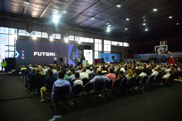Congreso de dirigentes de AFA en Córdoba.