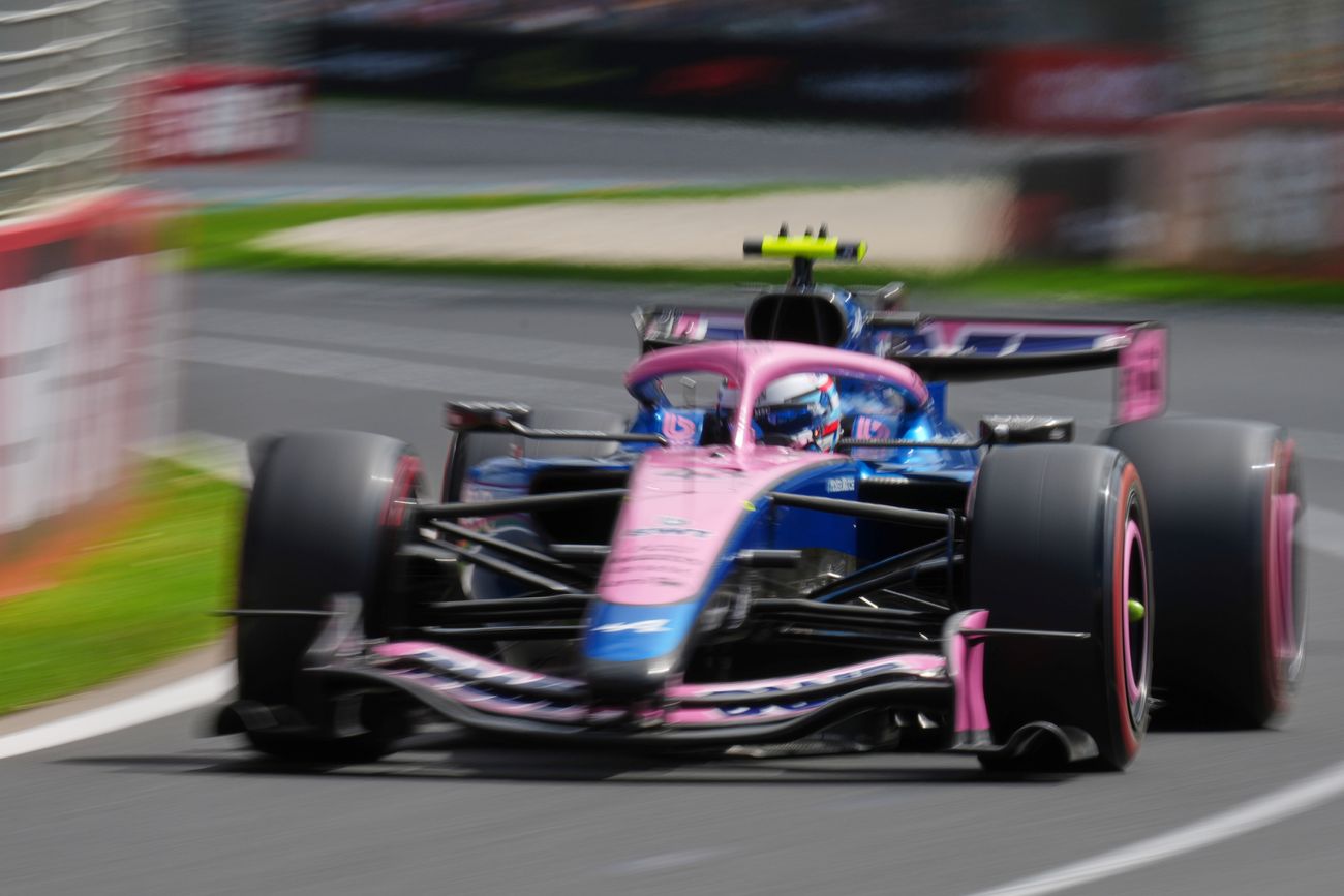Franco Colapinto en el circuito de Melbourne, Australia, por el GP que abre la temporada 2026 de la Fórmula 1. 
