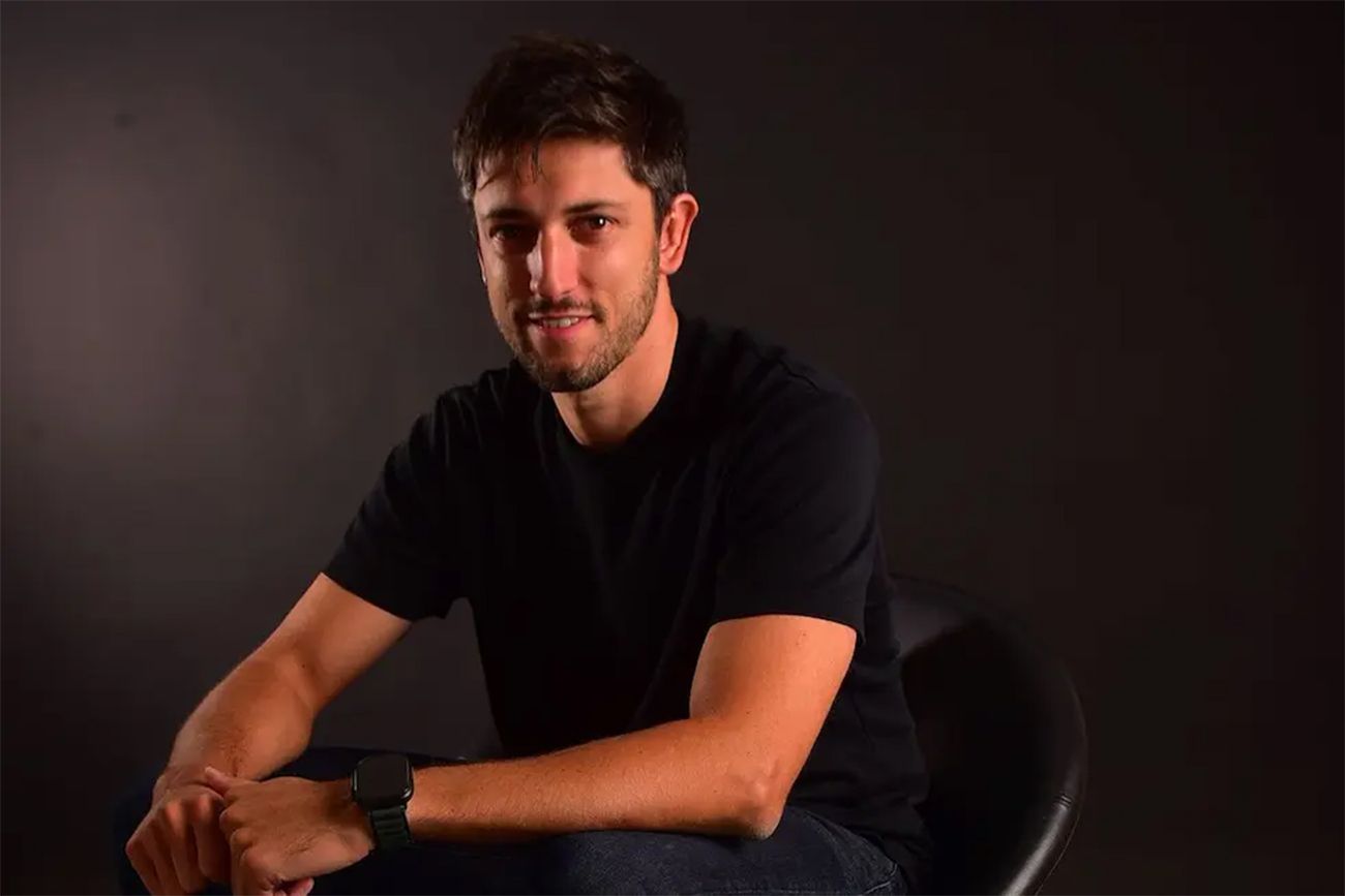 Juan Martín Capellini, "head" de Uber Eats Argentina, listo para el relanzamiento del servicio en Argentina. (Pedro Castillo / La Voz)
