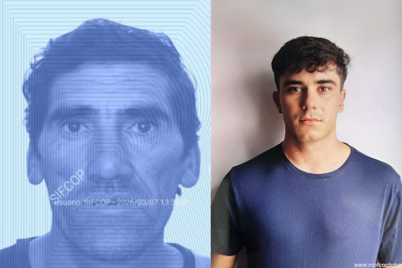 Solicitan ayuda para dar con el paradero de un joven en Córdoba y un hombre en Villa Carlos Paz