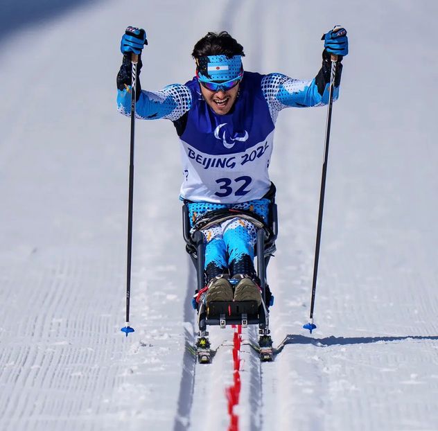 Nicolás Lima,uno de los representantes argentinos en los Juegos Paralímpicos de Invierno Milano Cortina 2026.