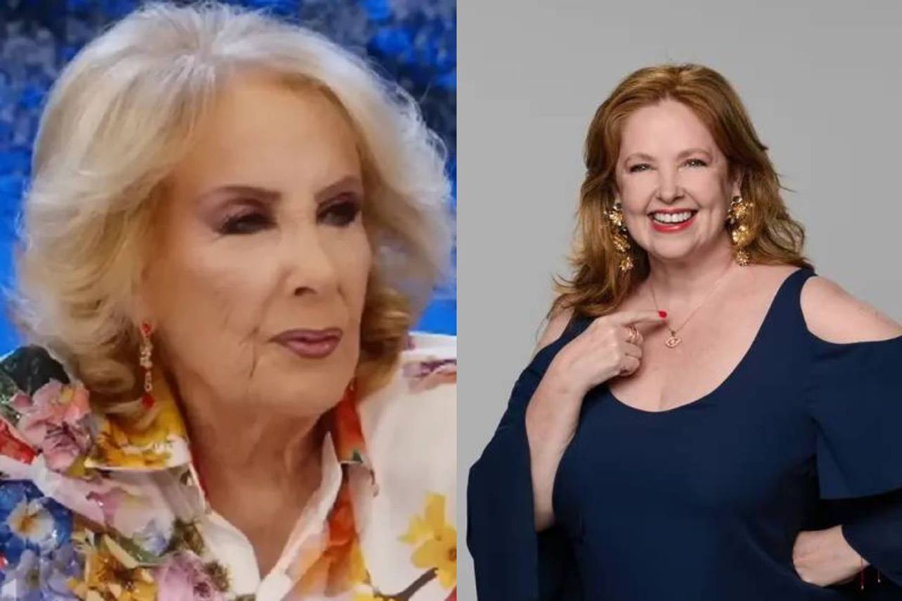 Mirtha Legrand y Andrea del Boca, enemistadas desde hace 25 años. 