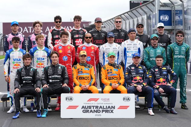 Todos los pilotos de la F1 para la temporada 2026 y entre ellos el argentino Franco Colapinto.