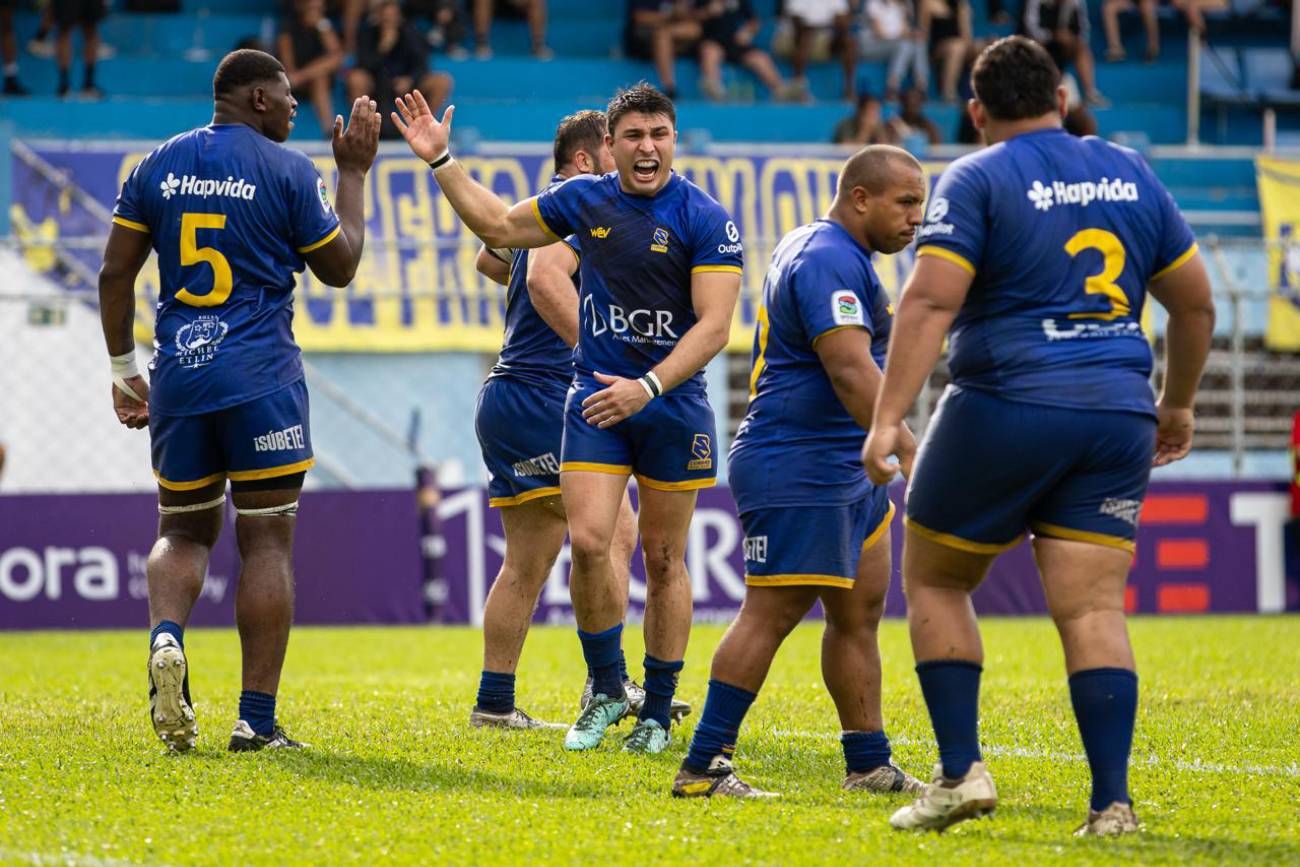 Cobras Brasil venció a Yacare XV en la tercera fecha del Súper Rugby Américas.