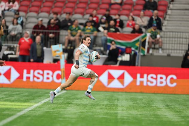Luciano González, formado en La Tablada, parte de Los Pumas 7s.