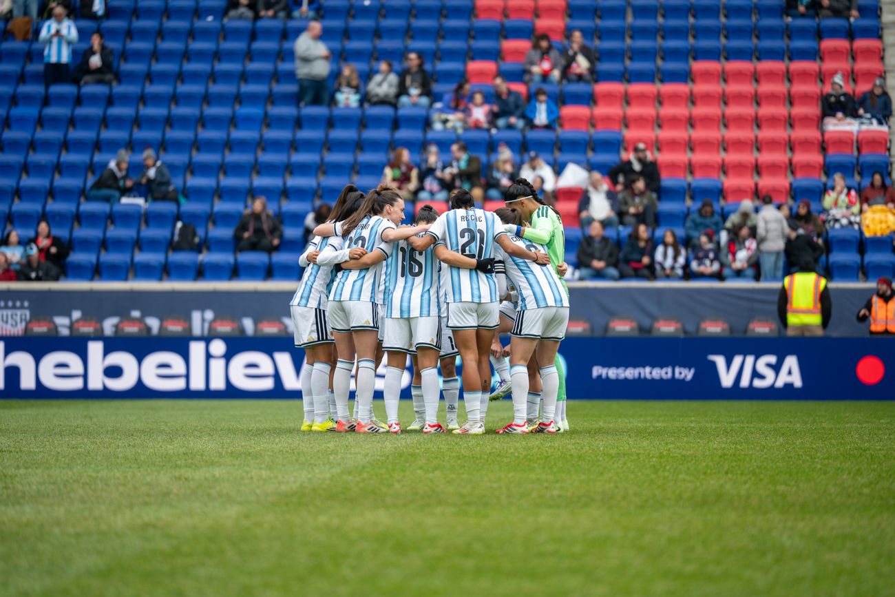 La Selección Argentina femenina se despide de la She Belives Cup.