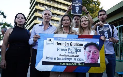 La familia del argentino Germán Giuliani pidió que la embajadora de EE.UU. en Venezuela interceda por su liberación. (Archivo)
