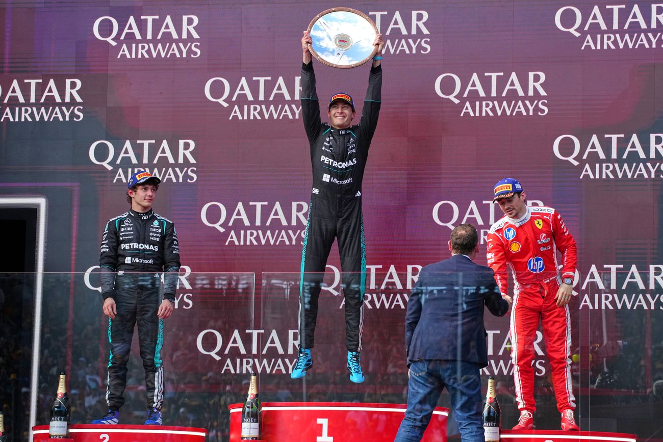 George Russell, ganador del GP de Australia en la primera fecha de la Fórmula 1 2026. 