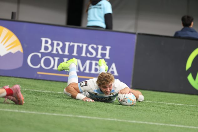 Santino Zangara, cordobés del Tala RC, parte de los Pumas 7s.
