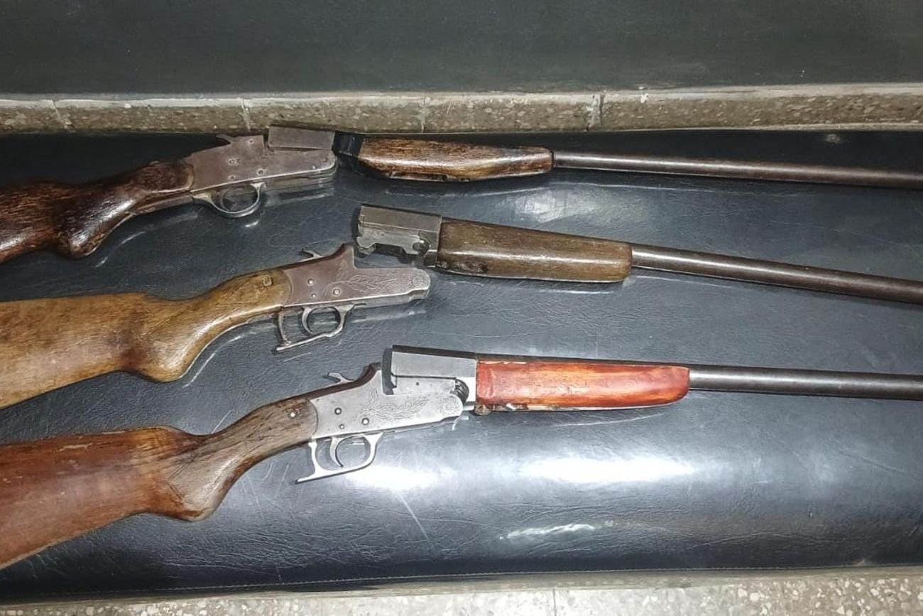 Tres detenidos en Morteros.