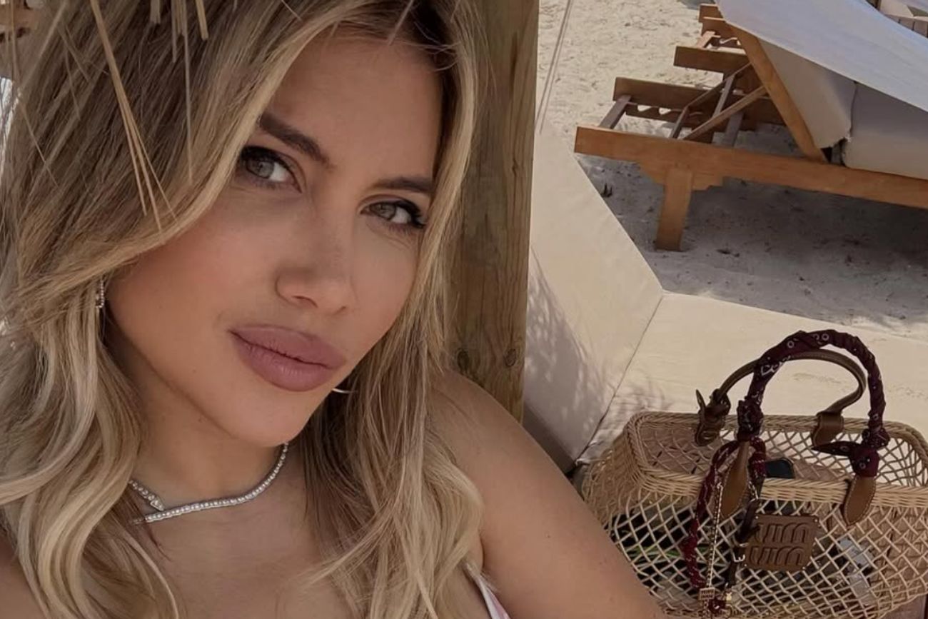 Wanda Nara cuida cada detalle de la propiedad en la que vacaciona con su familia.