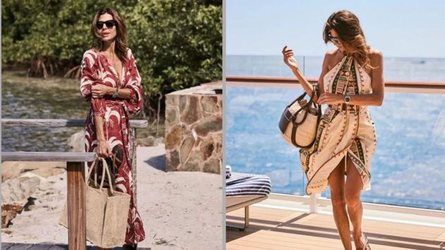 Juliana Awada y el estilo "natural chic": la tendencia que redefine el verano en el Caribe.