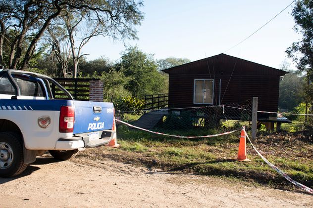 Campo. La cabaña de Giménez Casado estaba en un predio con escasos vecinos. (Archivo)