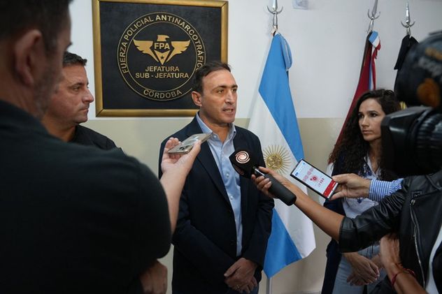 Ministro de Justicia de la Provincia, Julián López. (Justicia).