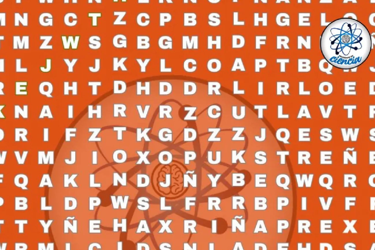 Acertijo visual difícil: encontrá la palabra “lobo” en la sopa de letras