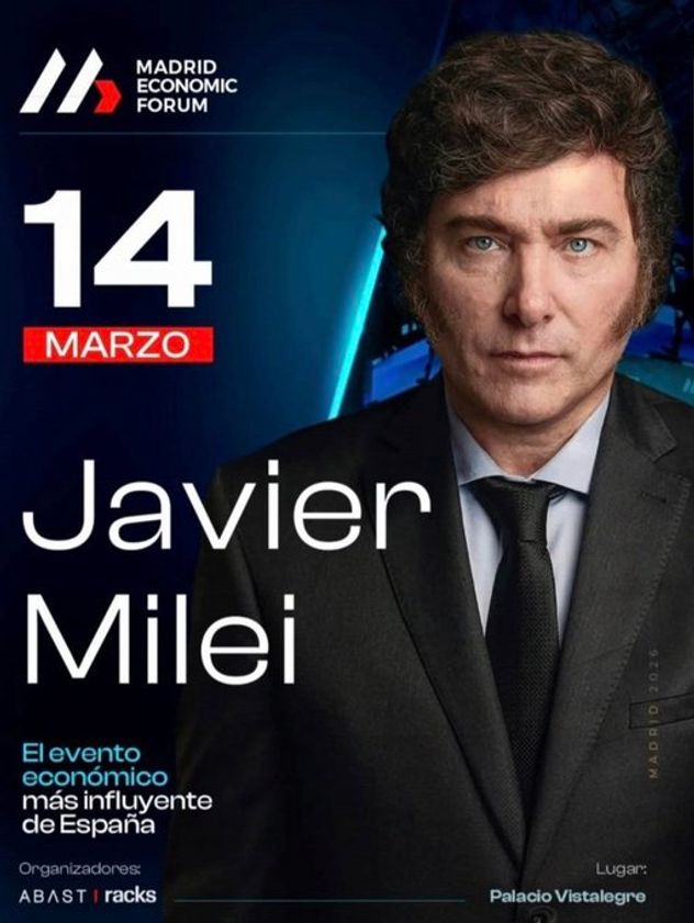 Milei confirmó que viajará a España para participar del Foro Económico de Madrid