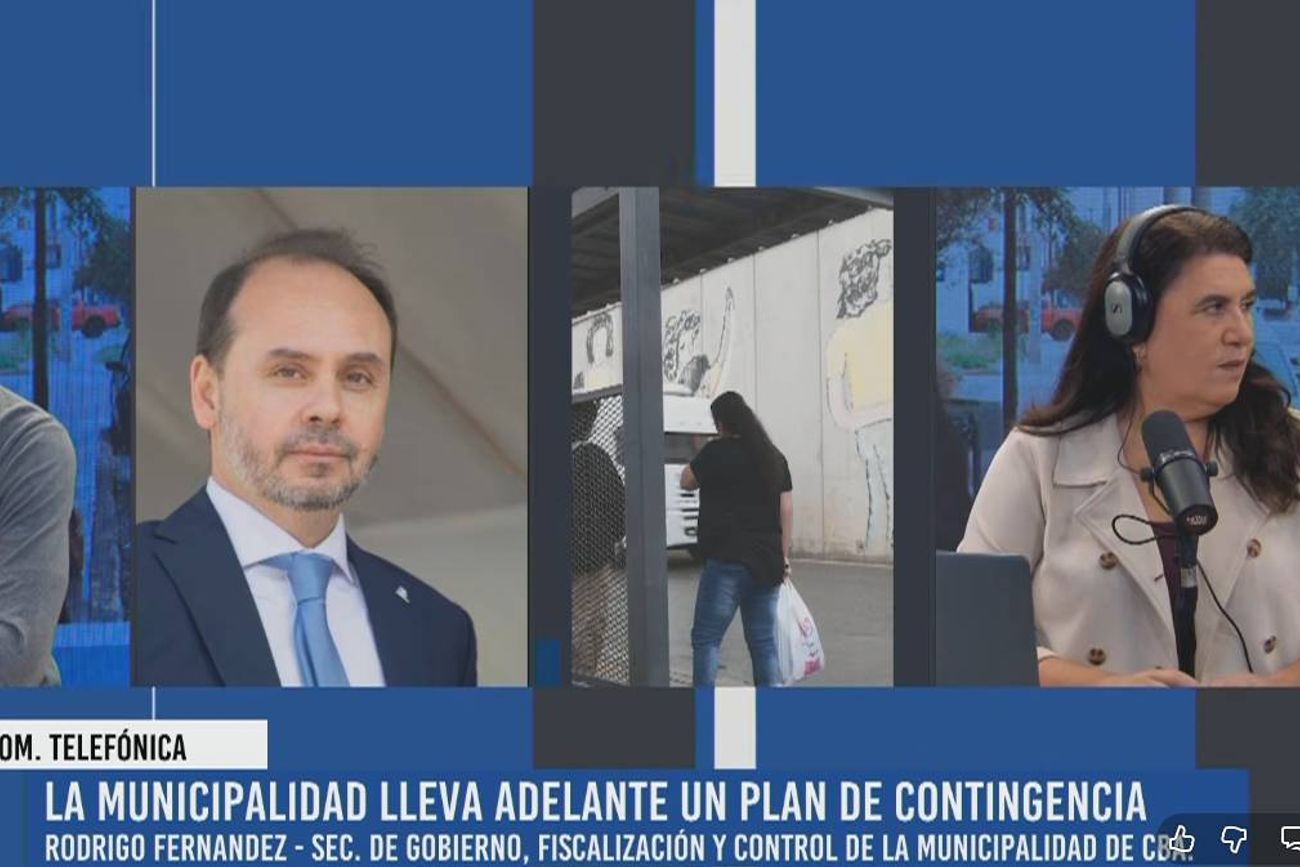 Rodrigo Fernández en La Voz En Vivo. (Captura)