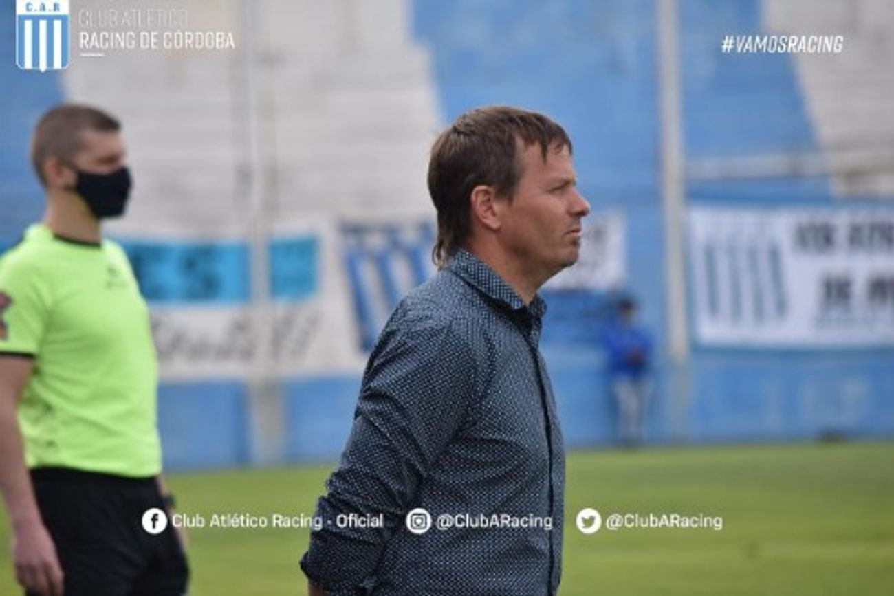 Pedro Llorens. Habló uno de los candidatos a dirigir a Racing de Nueva Italia. (Prensa Racing)