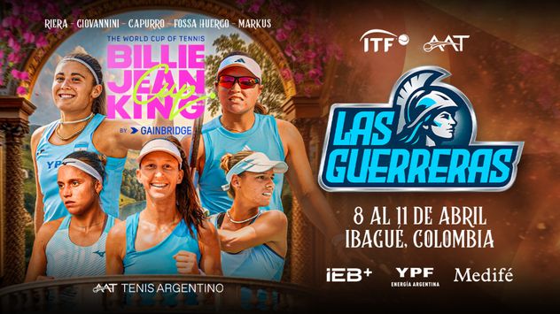 El equipo argentino para la Billie Jean King Cup.