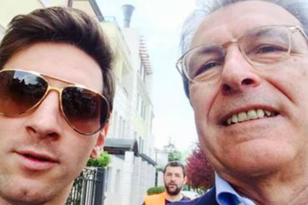 Top. El médico italiano que supo ver a Messi. También fue consultado por Diego Valoyes y Bruno Barticciotto, en un viaje relámpago a Italia. (Foto: @ADP1113)