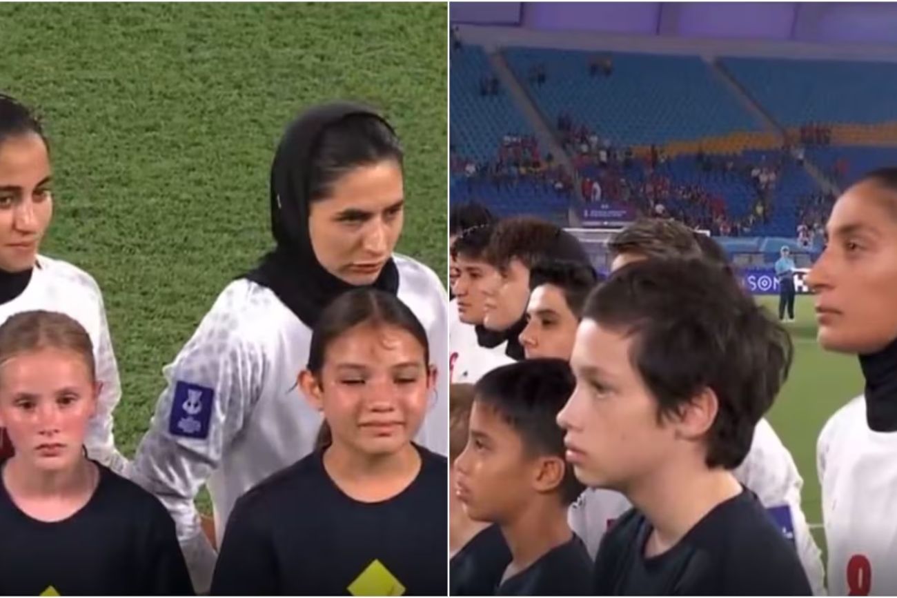 Trump le pidió a Australia que dé asilo a las futbolistas iraníes que no cantaron el himno