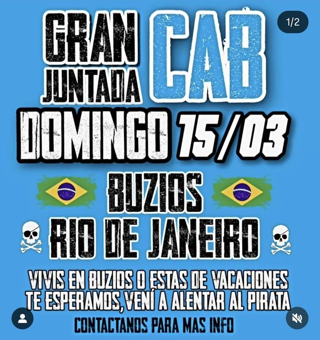 Hinchas de Belgrano, nucleados en el grupo Piratas por el Mundo, se reúnen este domingo en diferentes partes del mundo para ver el clásico.