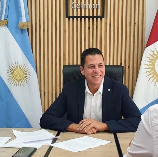 Fabián Reschia, intendente en licencia de Estación Juárez Celman.